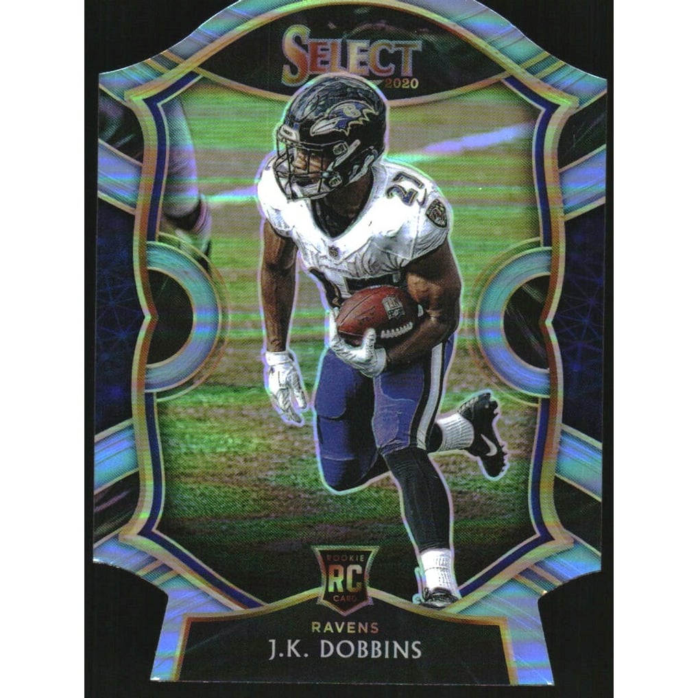 2020 Select Prizm Light Blue Die Cut #52 J.K. Dobbins