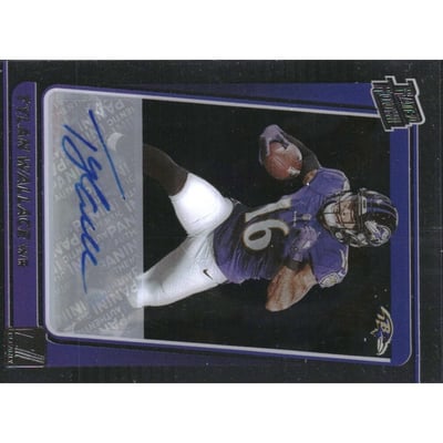 2021 Clearly Donruss Clearly Rated Rookie Autographs #74 Tylan Wallace
