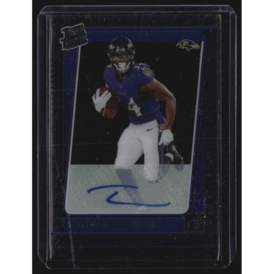 2021 Clearly Donruss Clearly Rated Rookie Autographs #99 Ty'Son Williams