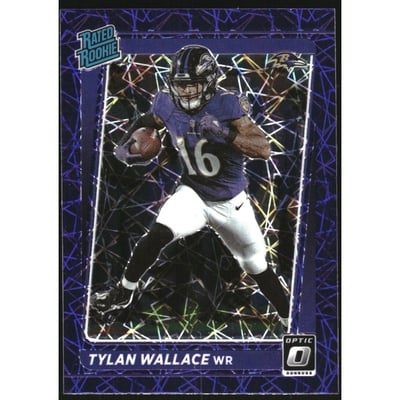 2021 Donruss Optic Purple Velocity #226 Tylan Wallace RR
