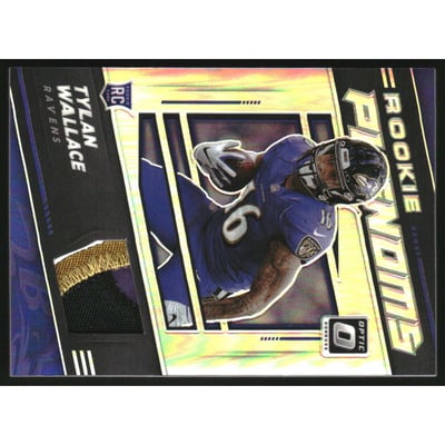 2021 Donruss Optic Rookie Phenoms Jerseys Prime #26 Tylan Wallace