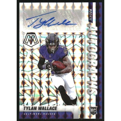 2021 Panini Mosaic Rookie Autographs Mosaic #26 Tylan Wallace