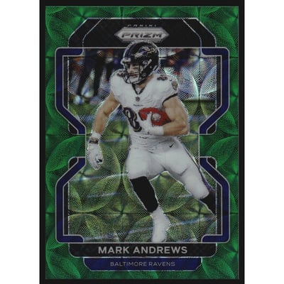 2021 Panini Prizm Prizms Green Scope #281 Mark Andrews