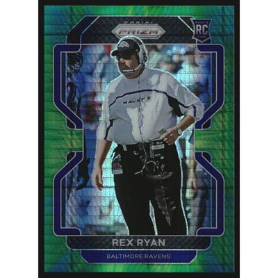 2021 Panini Prizm Prizms Hyper #289 Rex Ryan