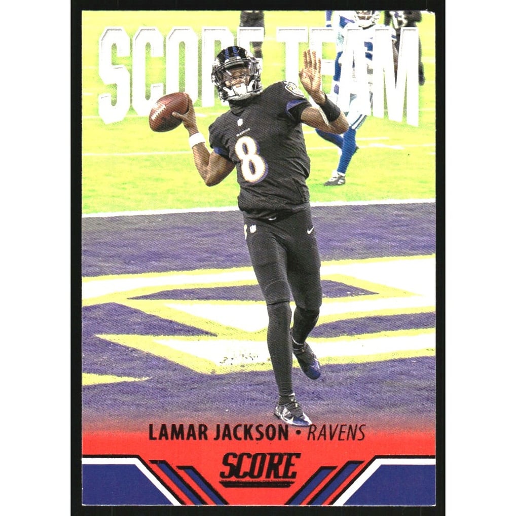 2021 Score Score Team Red #2 Lamar Jackson