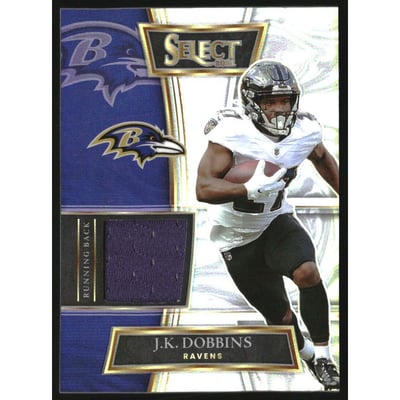 2021 Select Select Swatches Prizm #34 J.K. Dobbins