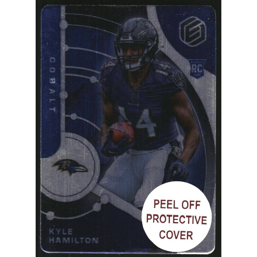 2022 Panini Elements Cobalt #114 Kyle Hamilton
