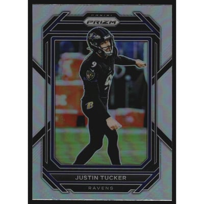 2022 Panini Prizm Prizms Silver #26 Justin Tucker