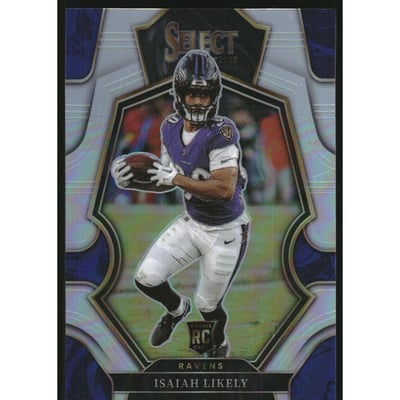 2022 Select Prizm Silver #110 Isaiah Likely
