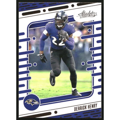 2024 Absolute Orange #8 Derrick Henry