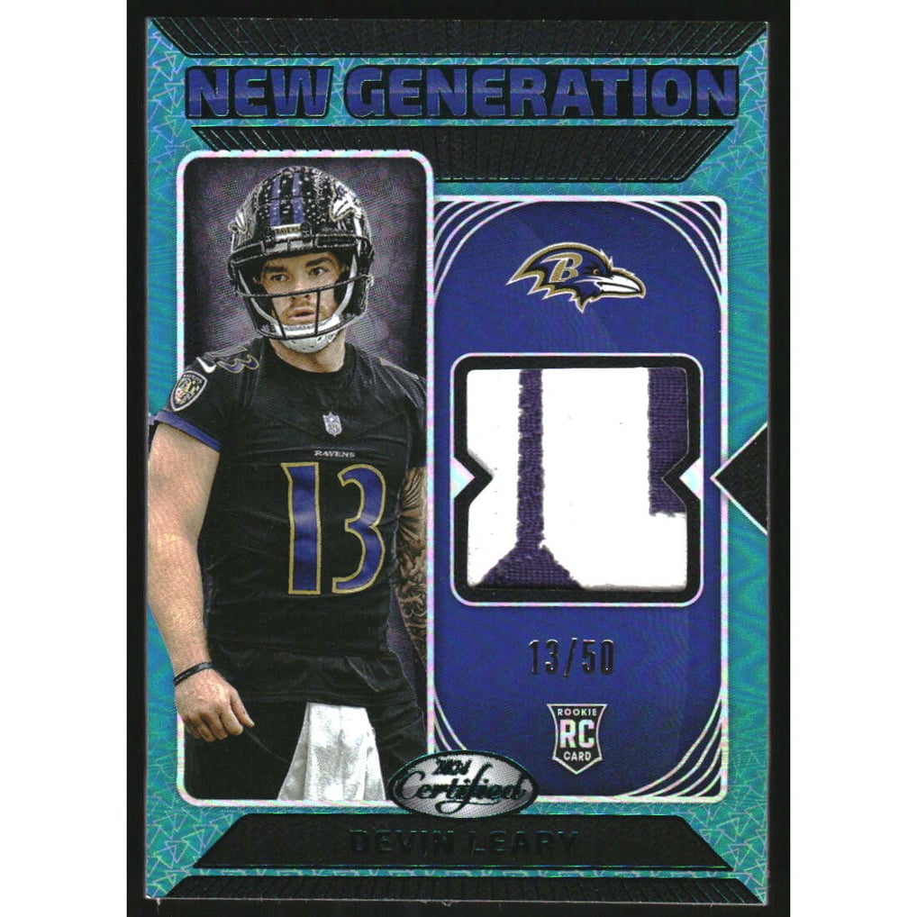 2024 Certified New Generation Jerseys Mirror Teal #41 Devin Leary