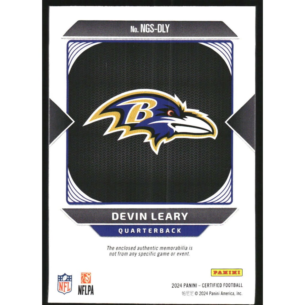 2024 Certified New Generation Jerseys Mirror Teal #41 Devin Leary