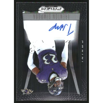 2024 Panini Prizm Deca Signatures #90 Trenton Simpson