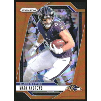 2024 Panini Prizm Prizms Orange #22 Mark Andrews