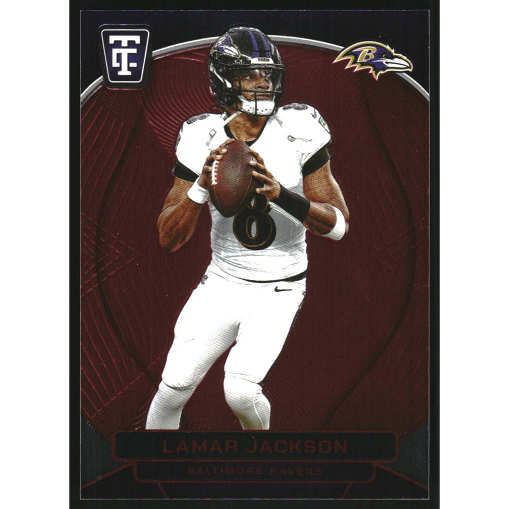 2024 Totally Certified Mirror Red #7 Lamar Jackson
