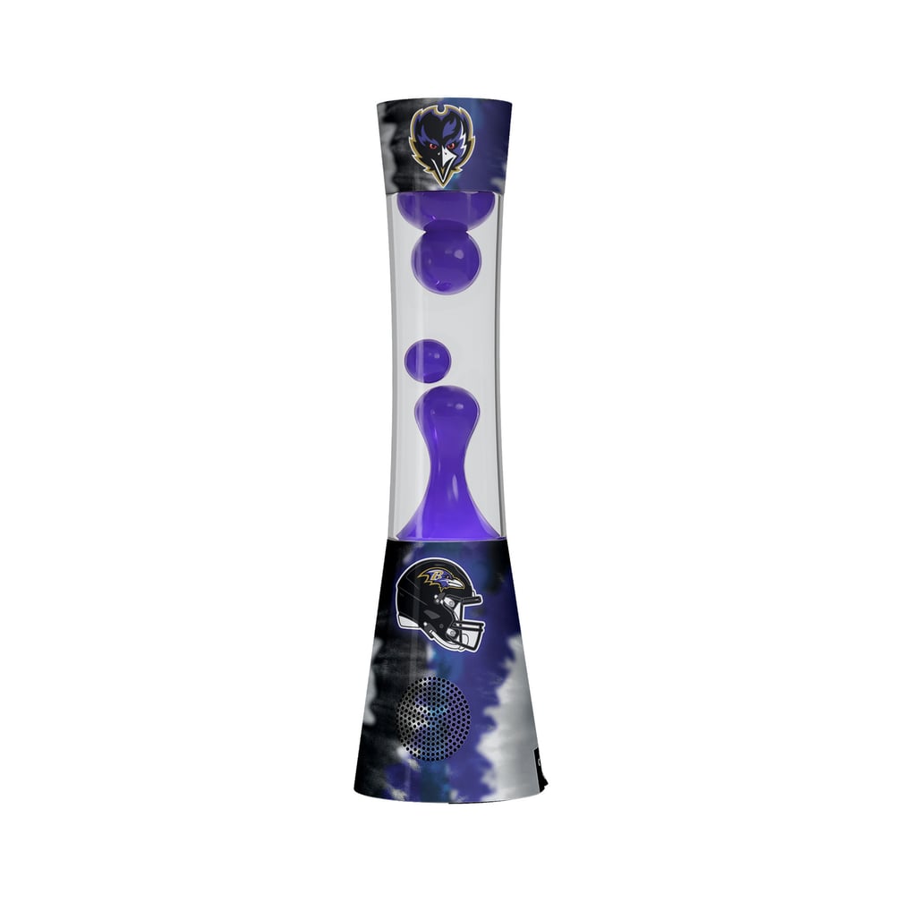 Baltimore Ravens 17" Tie-Dye Magma Lamp with Bluetooth Speaker