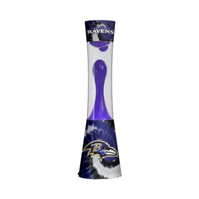 Baltimore Ravens 17" Tie-Dye Magma Lamp with Bluetooth Speaker