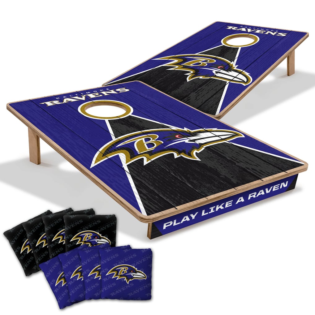 Baltimore Ravens 2' x 3' Cornhole Game with Bags