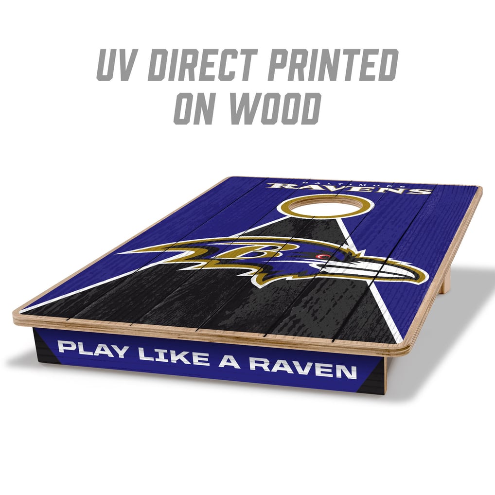 Baltimore Ravens 2' x 3' Cornhole Game with Bags