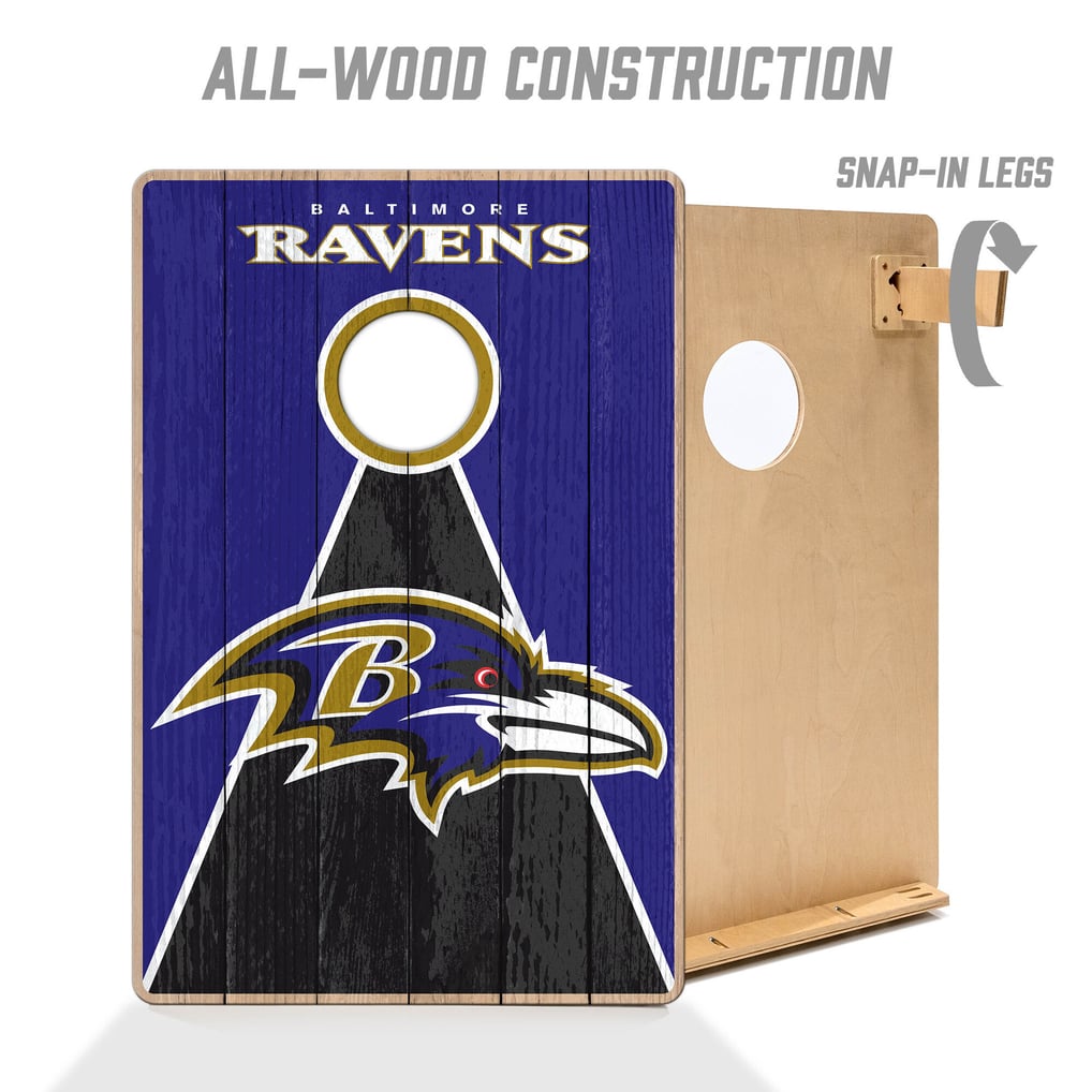 Baltimore Ravens 2' x 3' Cornhole Game with Bags