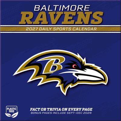 Baltimore Ravens 2027 Box Calendar