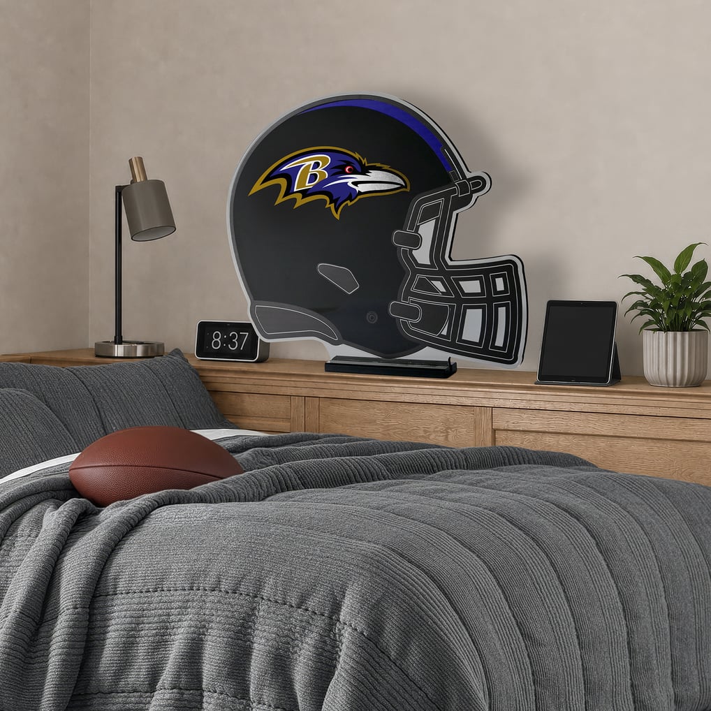 Baltimore Ravens 24" Helmet LED Infinity Light