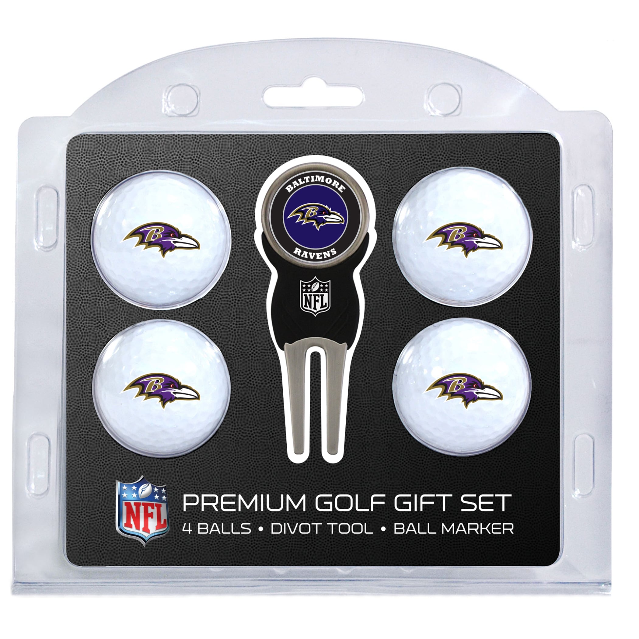 The Ravens グッズ4点セット baltimore-ravens-4-ball-gift-
