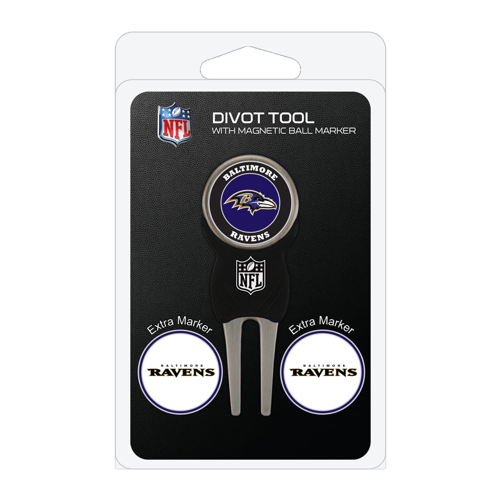 Baltimore Ravens Golf Divot Tool Pack with 3 Magnetic Markers