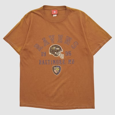 Baltimore Ravens NFL 2000s T-shirt - Clay - M by Fanatics Real Vintage
