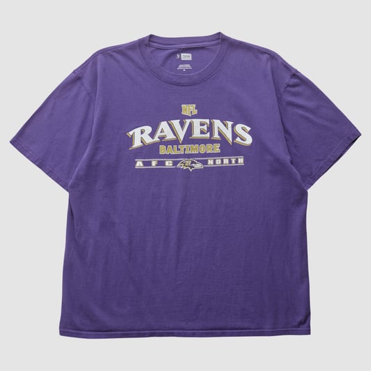 Baltimore Ravens NFL 2010s T-shirt - Purple - XL by Fanatics Real Vintage