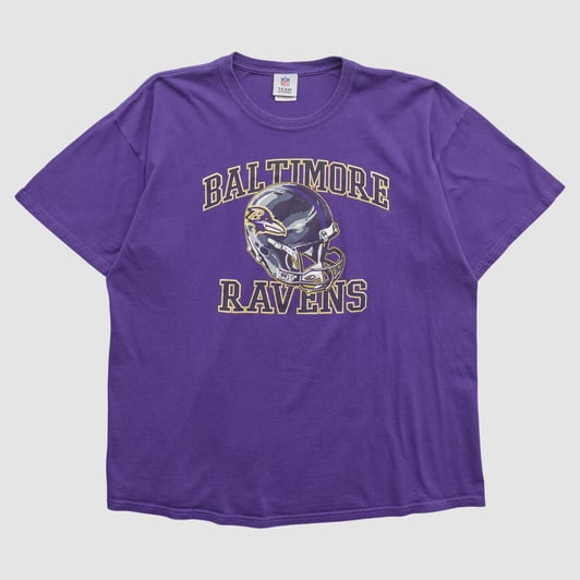 Baltimore Ravens NFL 2010s T-shirt - Purple - XL by Fanatics Real Vintage
