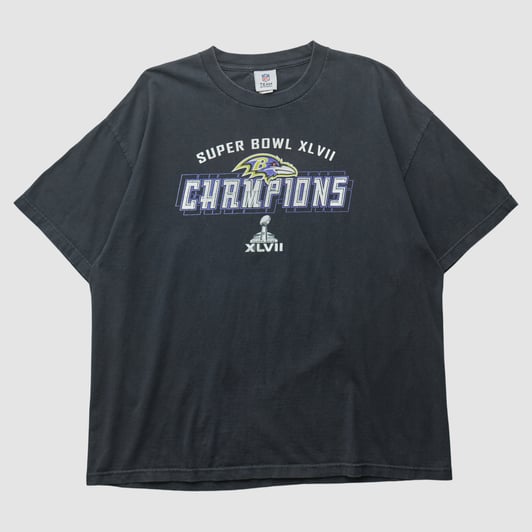 Baltimore Ravens NFL 2013 T-shirt - Black - XL by Fanatics Real Vintage