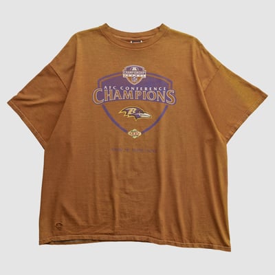 Baltimore Ravens Nike 2001 T-shirt - Clay - 2XL by Fanatics Real Vintage