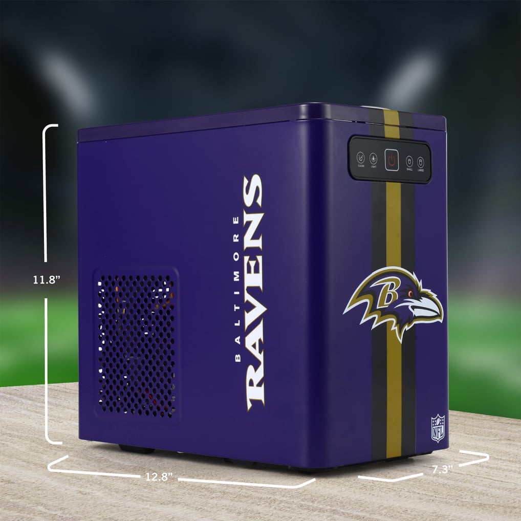 Baltimore Ravens Portable Ice Maker Machine