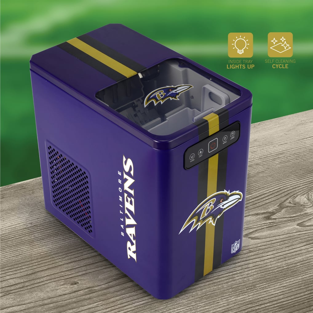 Baltimore Ravens Portable Ice Maker Machine