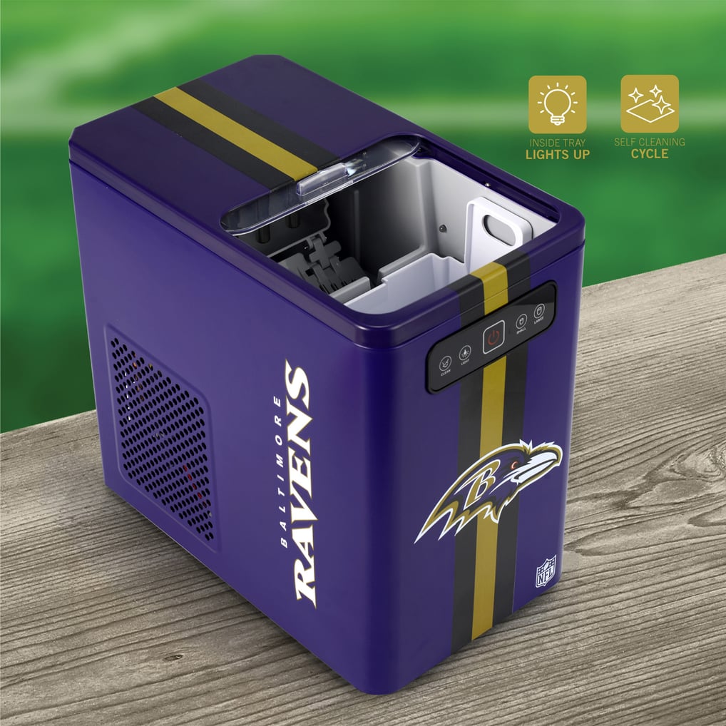 Baltimore Ravens Portable Ice Maker Machine