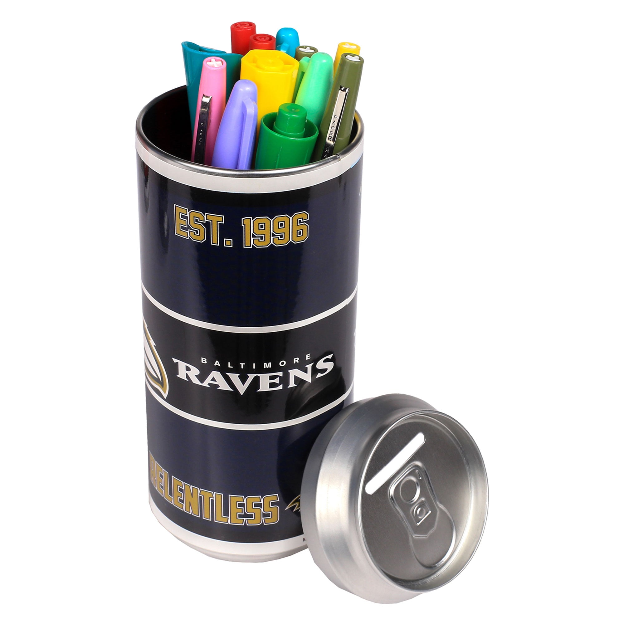 Baltimore Ravens Soda Can Bank
