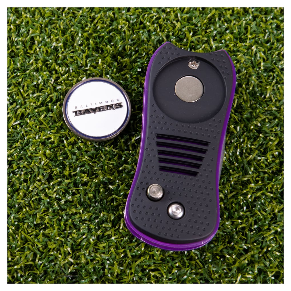 Baltimore Ravens Switchblade Divot Tool With Magnetic Ball Marker