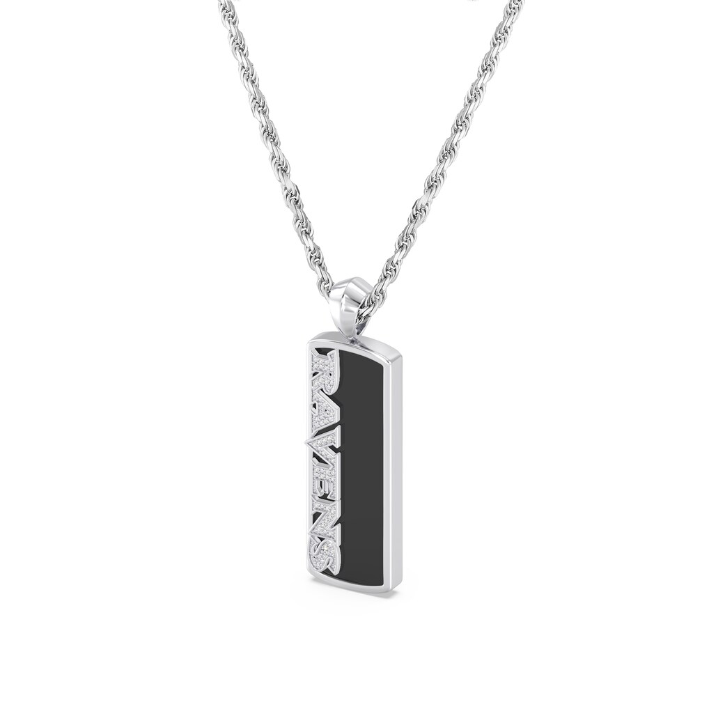 Baltimore Ravens True Fan Pendant
