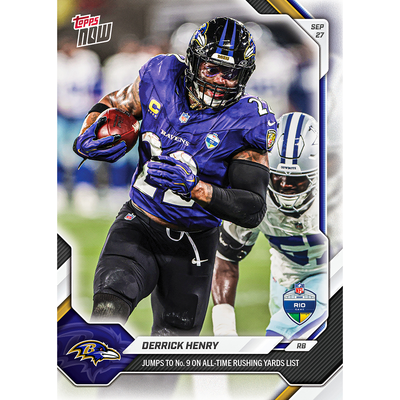 Derrick Henry - 2026-27 NFL Topps NOW® - Card 34