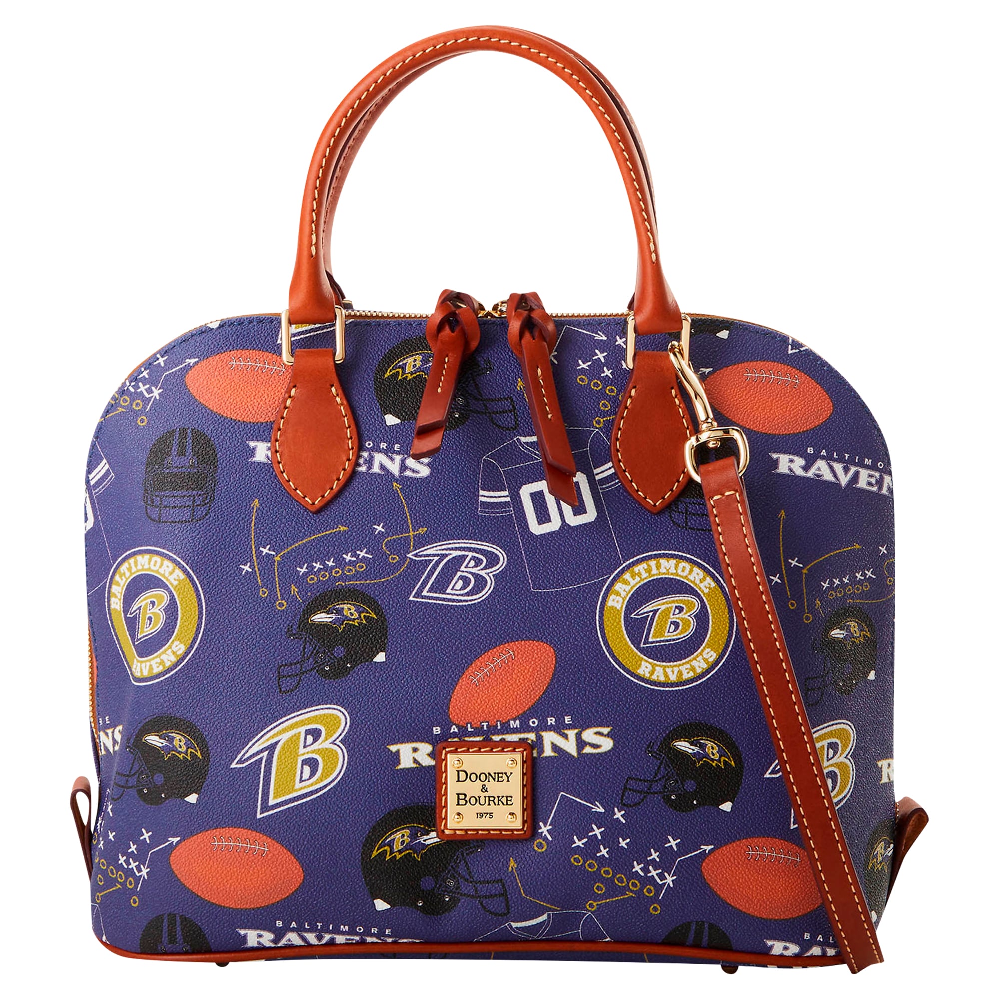 Dooney & Bourke Baltimore Ravens backpack NFL Ravens Suki Crossbody – Dooney & Bourke main image 4