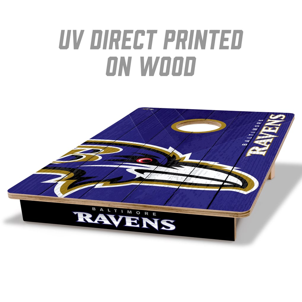 Baltimore Ravens Fanpoint 2' x 3' Cornhole Game with Bags