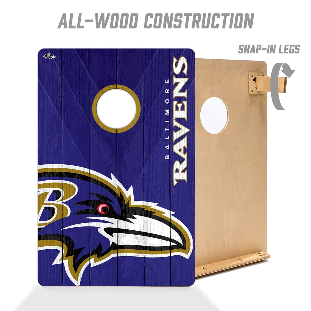 Baltimore Ravens Fanpoint 2' x 3' Cornhole Game with Bags