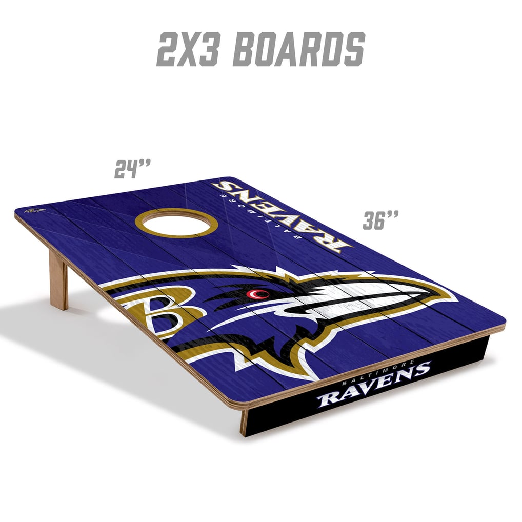 Baltimore Ravens Fanpoint 2' x 3' Cornhole Game with Bags