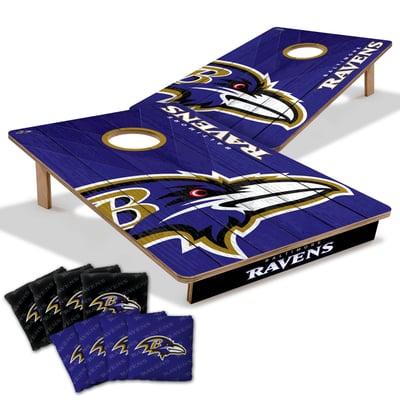 Baltimore Ravens Fanpoint 2' x 3' Cornhole Game with Bags
