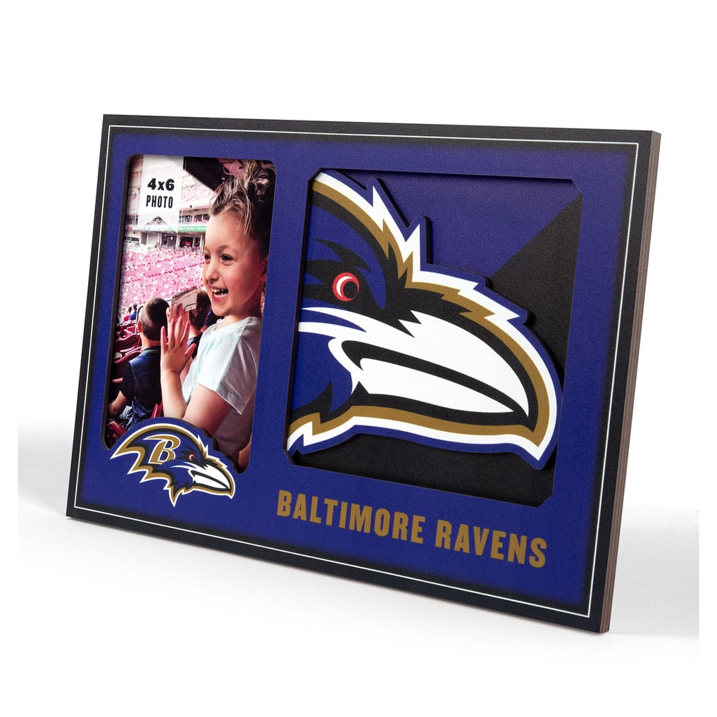 Baltimore Ravens Fanpoint 3D Logo Series Picture Frame