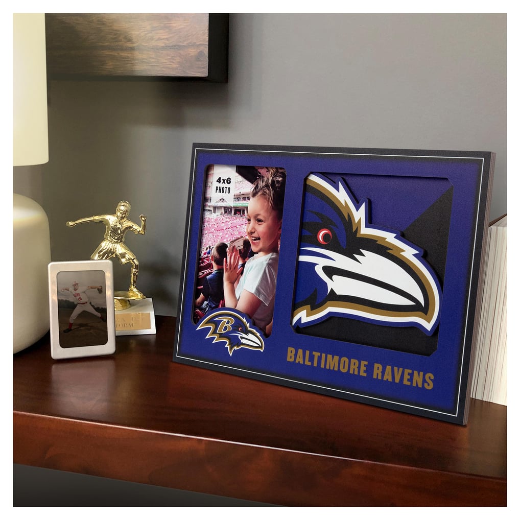 Baltimore Ravens Fanpoint 3D Logo Series Picture Frame