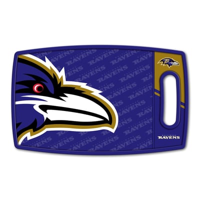 Baltimore Ravens Fanpoint Logo Series Cutting Board