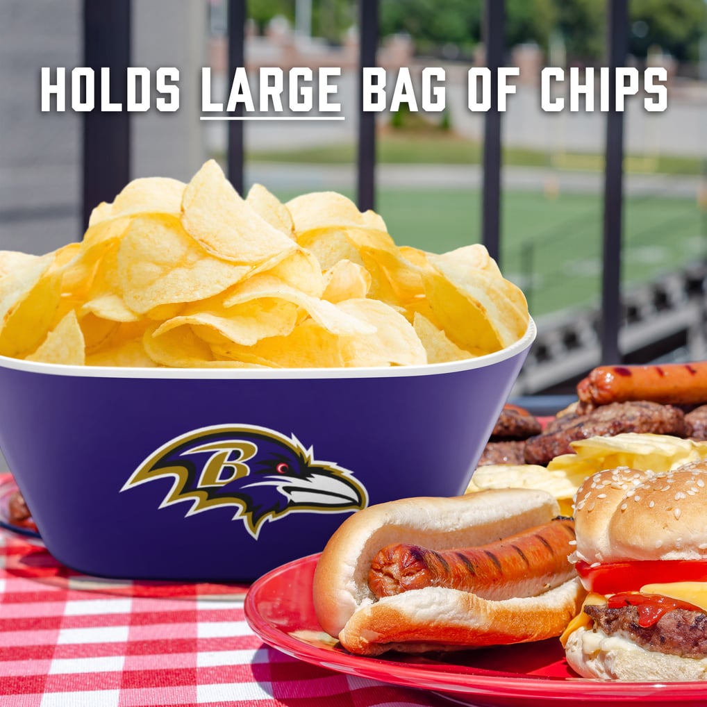 Baltimore Ravens IDNA Large Party Bowl