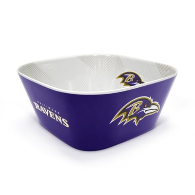 Baltimore Ravens IDNA Large Party Bowl
